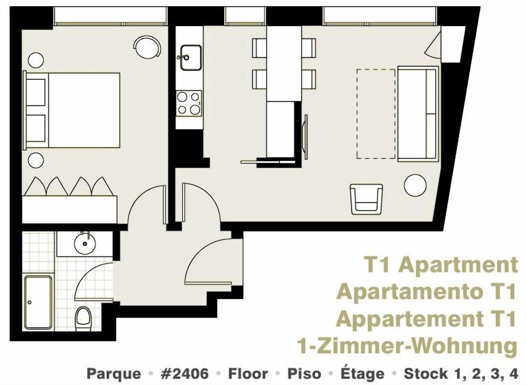 Lisbon Serviced Apartments - Parque Dış mekan fotoğraf